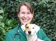 Vet Lindsay White from Barrow Hill Vets