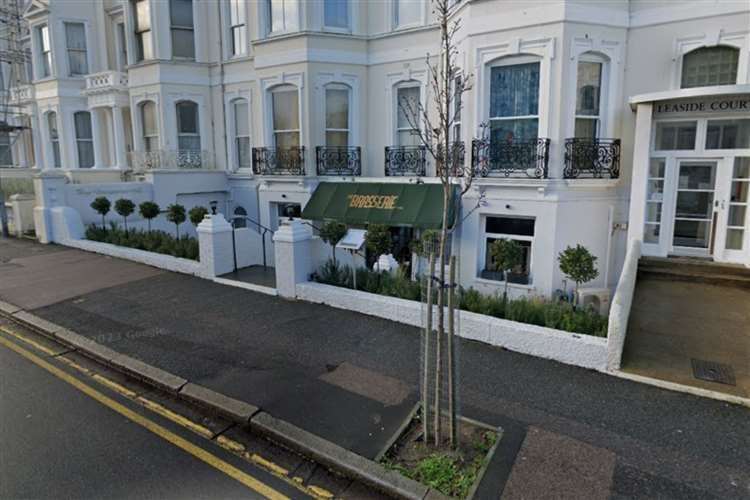 The Brasserie MS in Clifton Gardens, Folkestone, will reopen as Restaurant MS. Picture: Google Street View