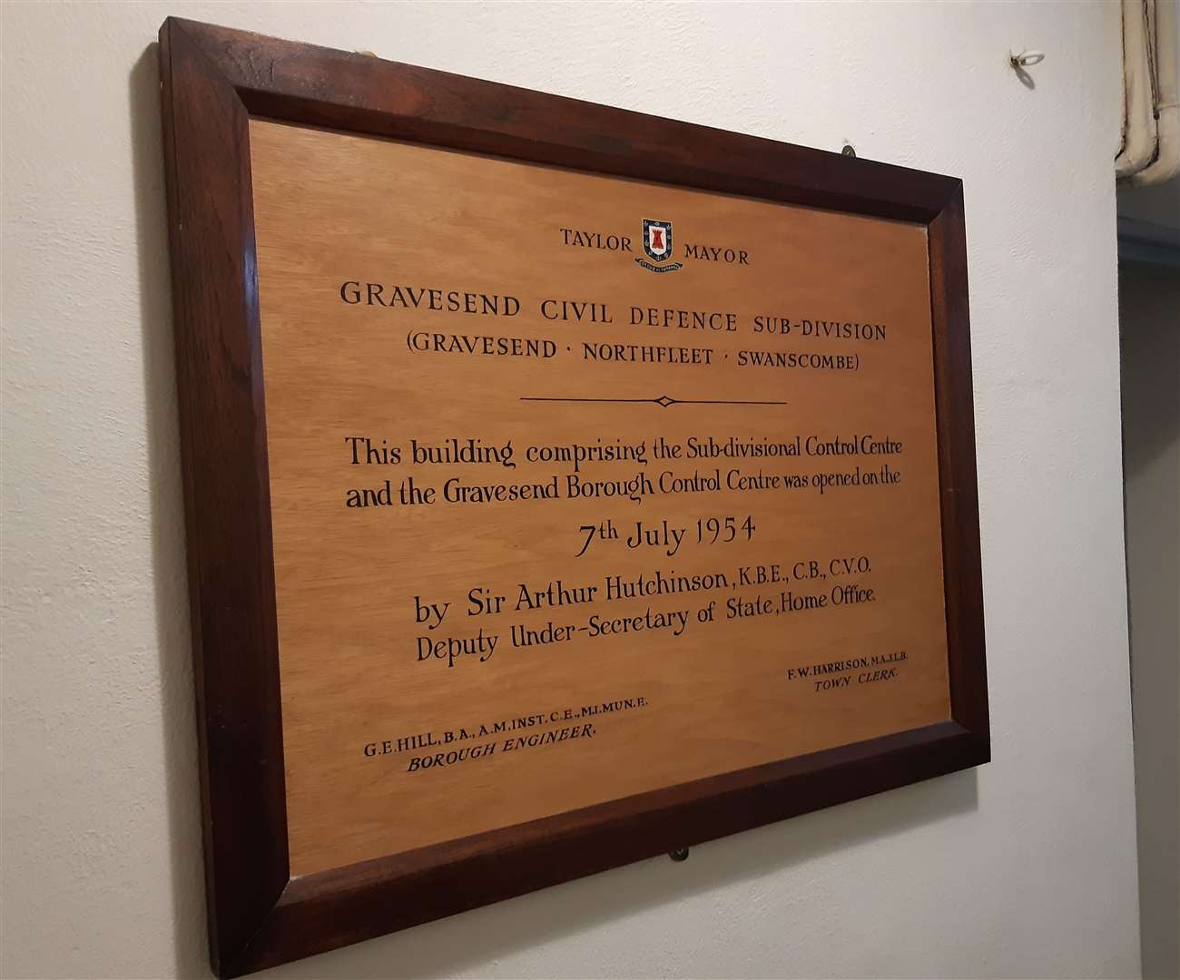 Gravesend's Cold War bunker was officially opened in 1954. Photo: Sean Delaney