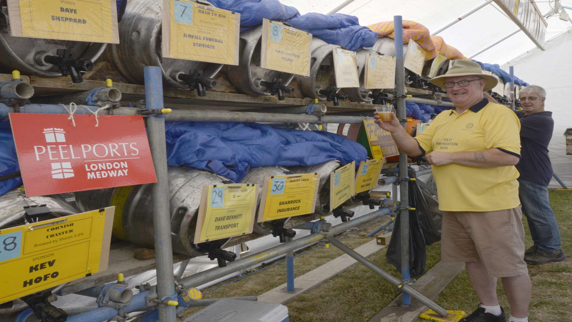 Ale on tap for the Rotary Club Beer Festival