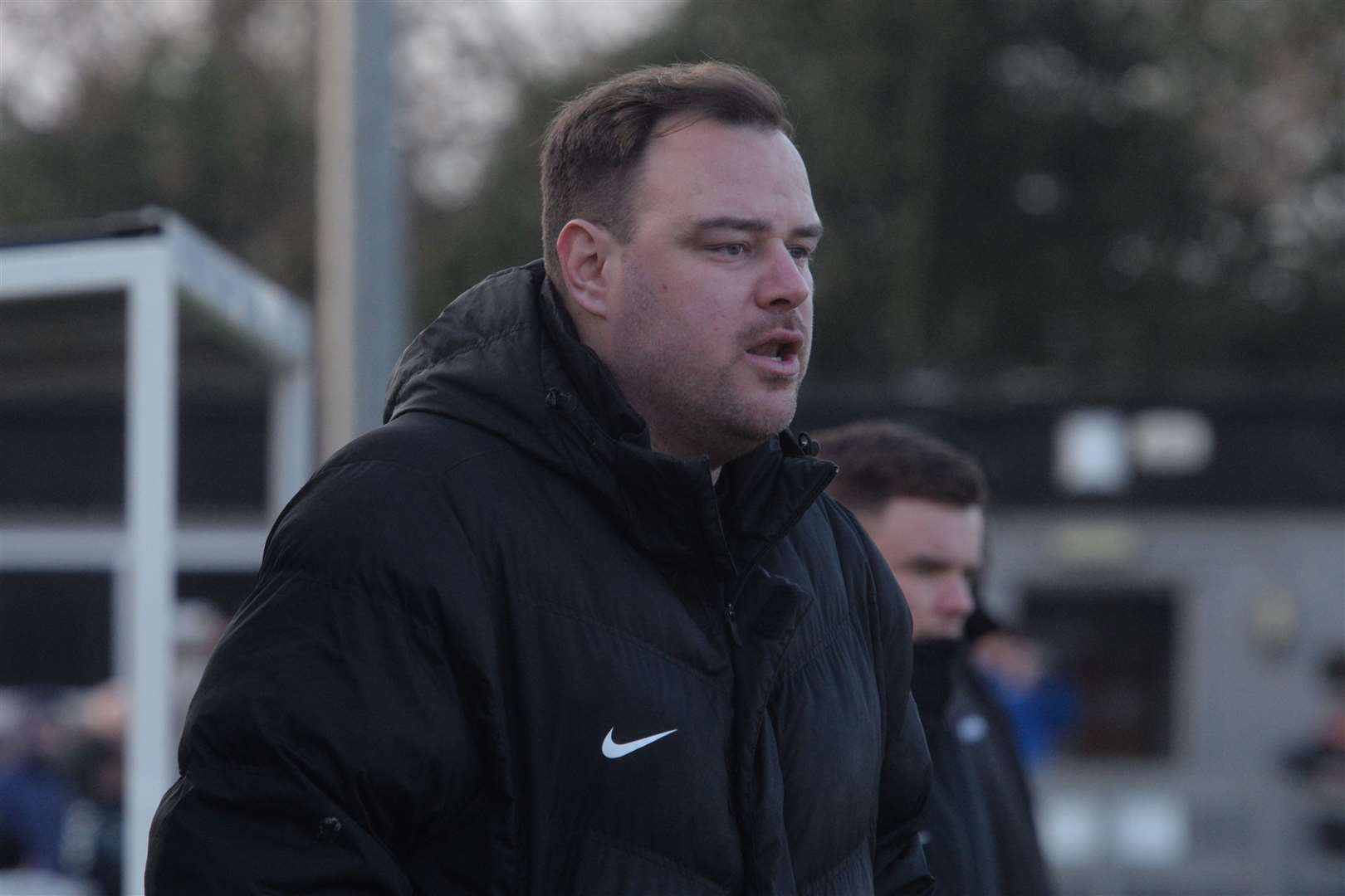 Herne Bay manager Ben Smith. Picture: Chris Davey