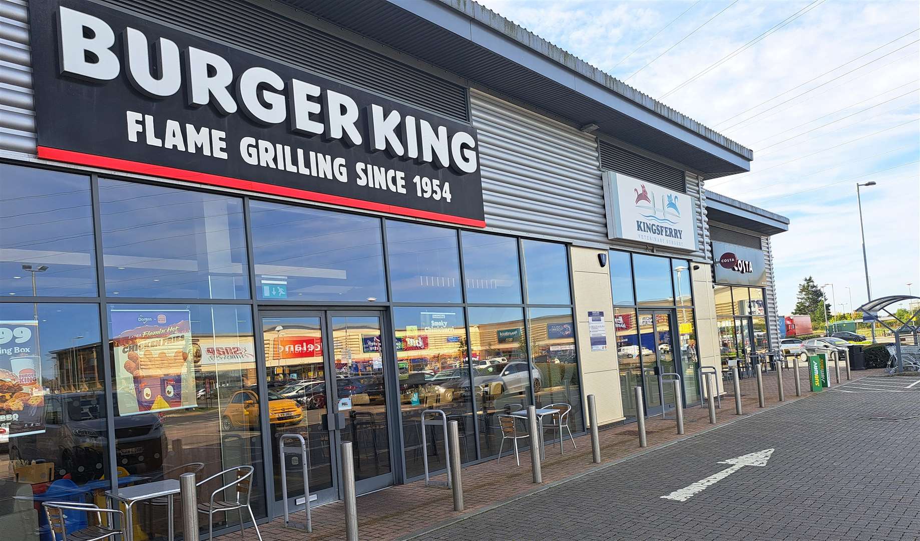 Neats Court - opposite the proposed McDonald's site - already boasts various restaurants and takeaways, including Burger King, KFC, The Burger Lab, Creams and Starbucks