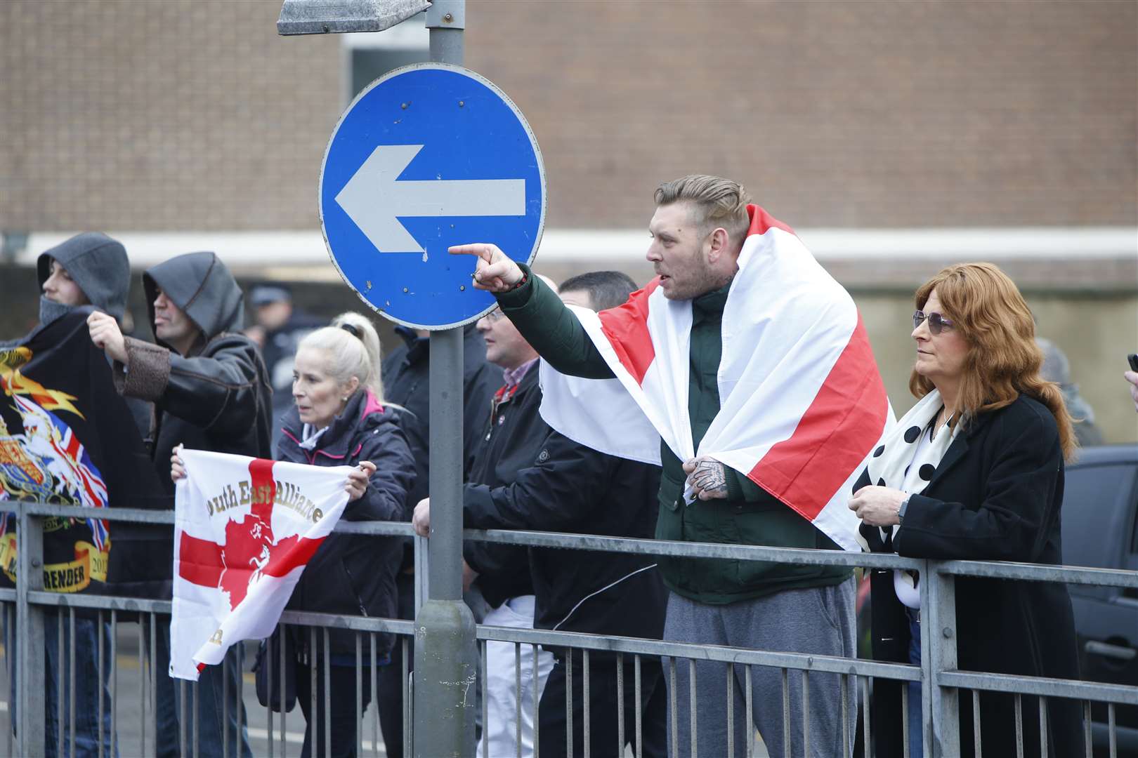 South East Alliance march against planned expansion of the mosque