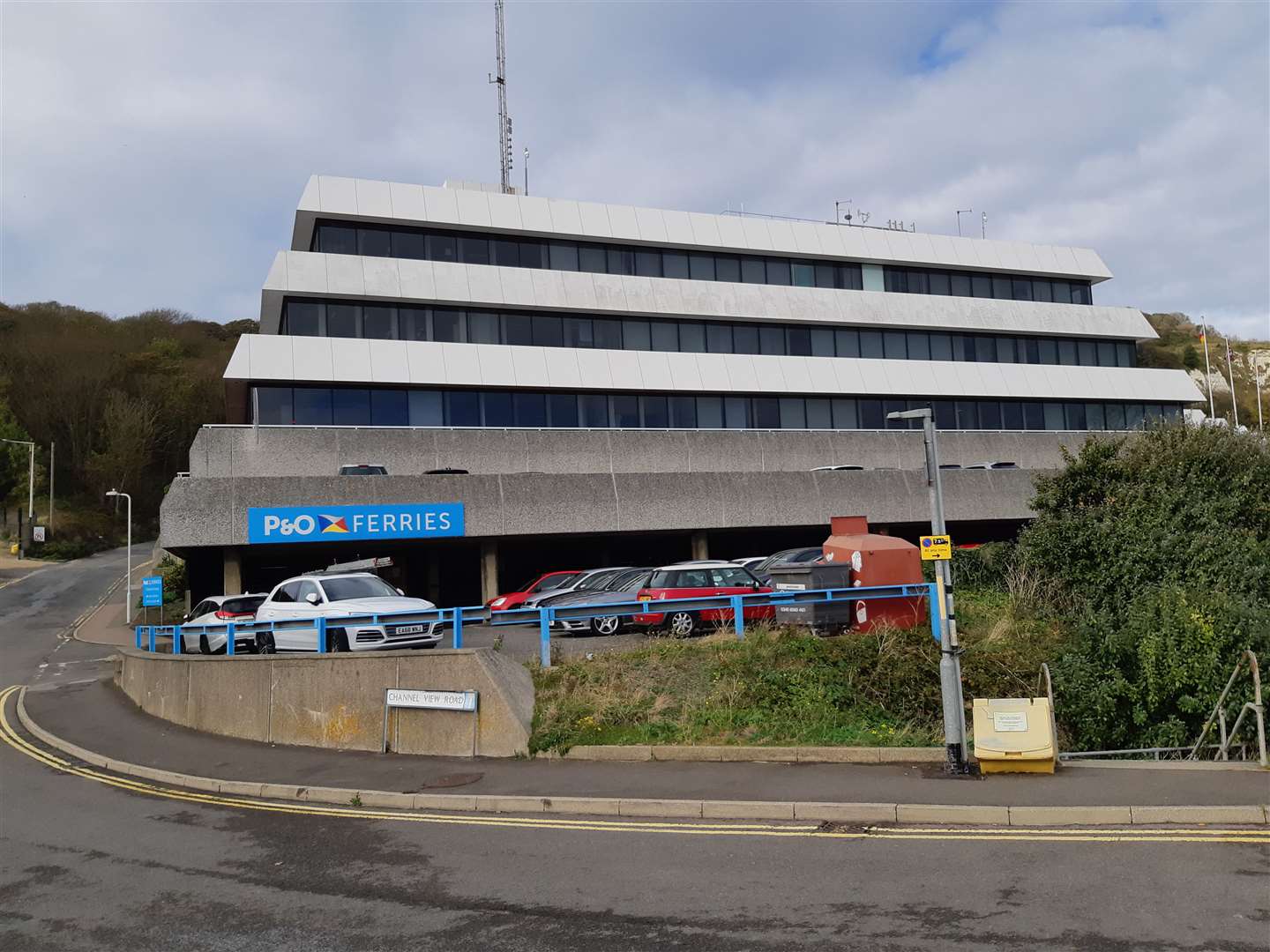 P&O management, based at Channel House, said they had spoken to staff before the Chancellor's announcement