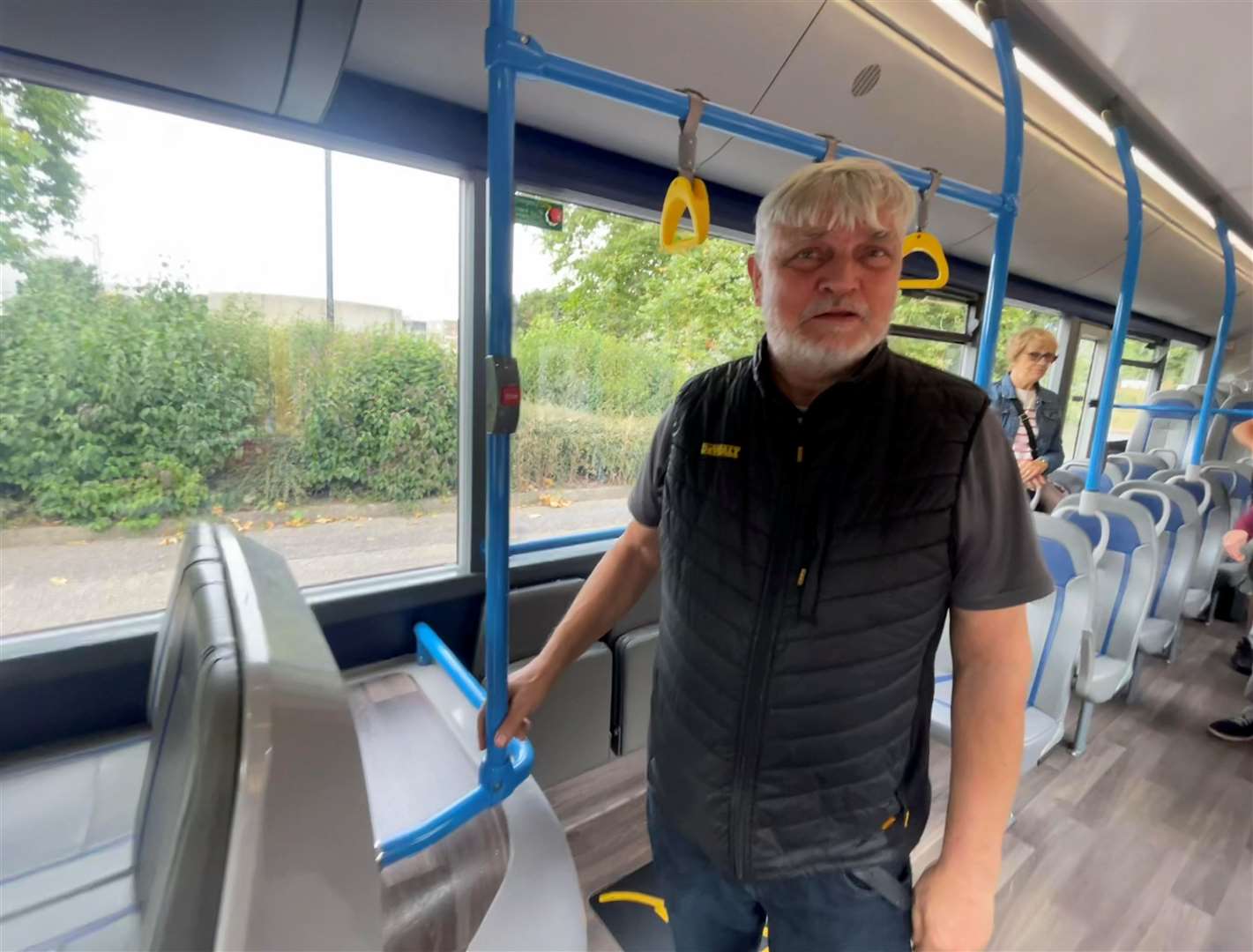 Jim Frost, from Margate, says the Sturry Road Park & Ride is ‘convenient, cheaper than parking in Canterbury and just as quick’.