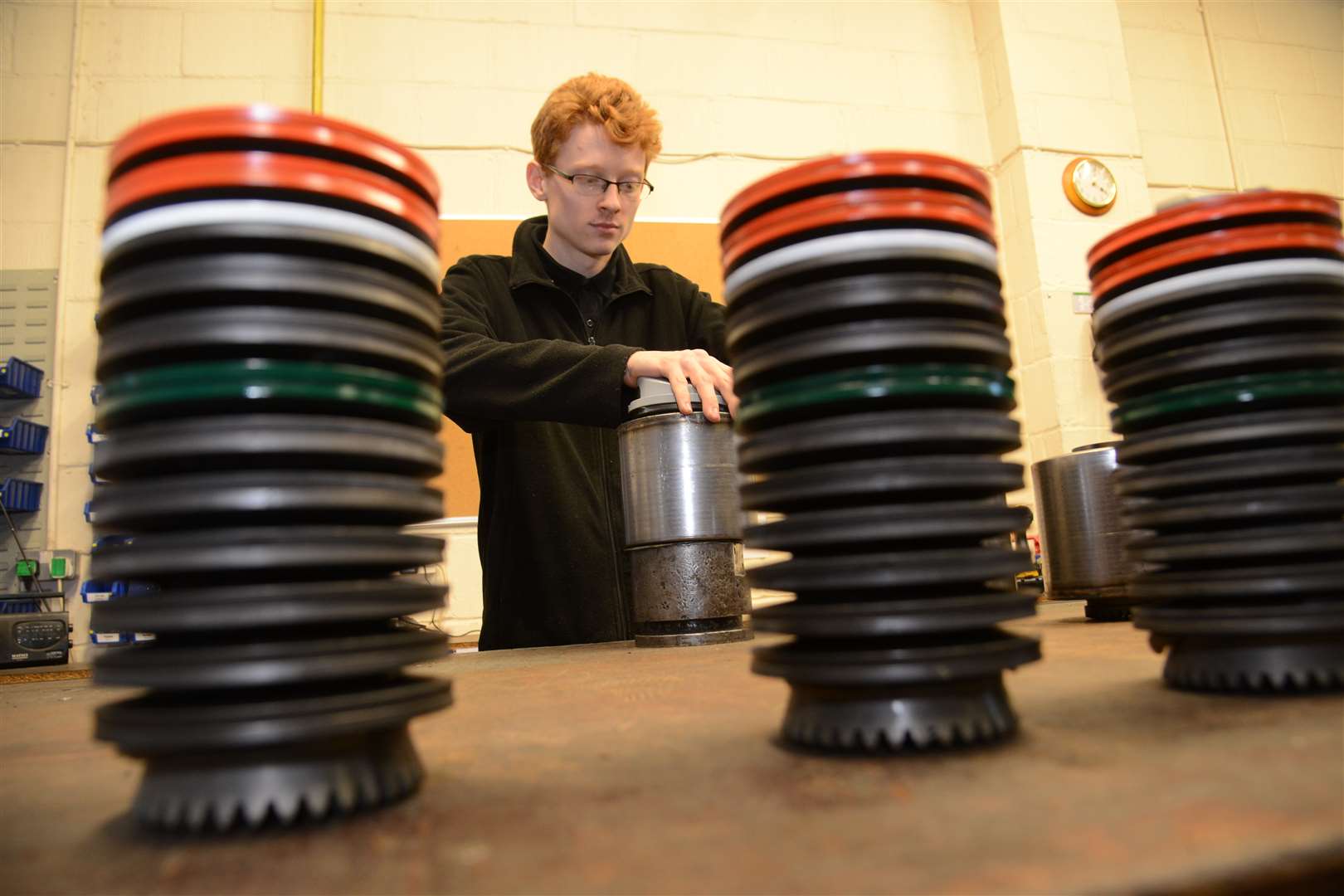 Apprentice engineer Jamie Nichols. Picture: Gary Browne