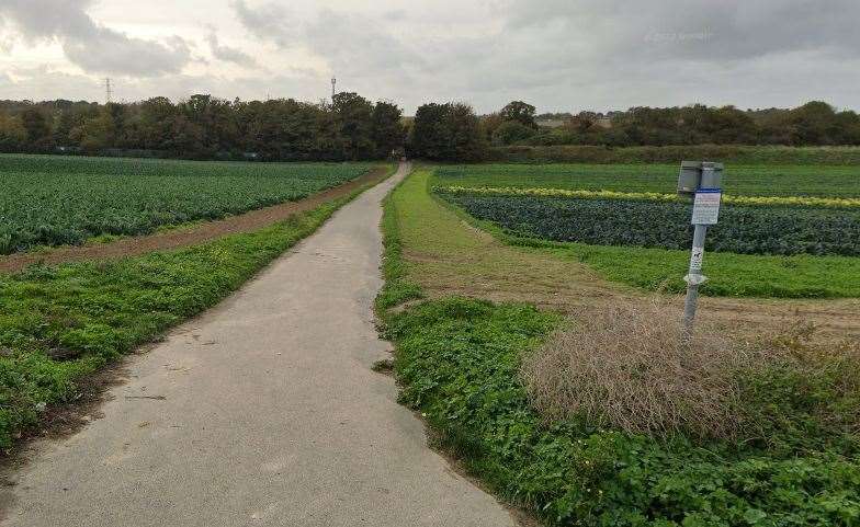 Crews were called to farmland off Broadley Road. Picture: Google Maps