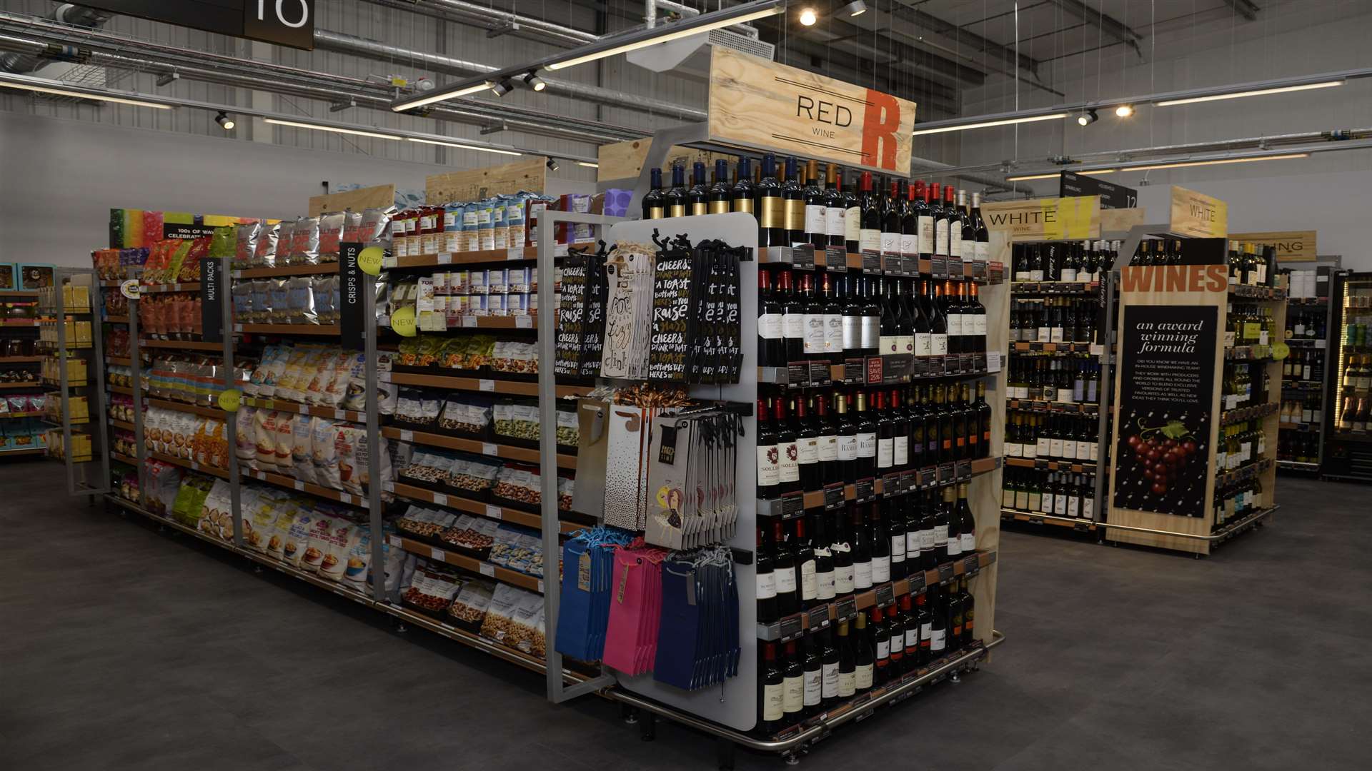 The new M&S Foodhall on the Sittingbourne Retail Park, Mill Way.