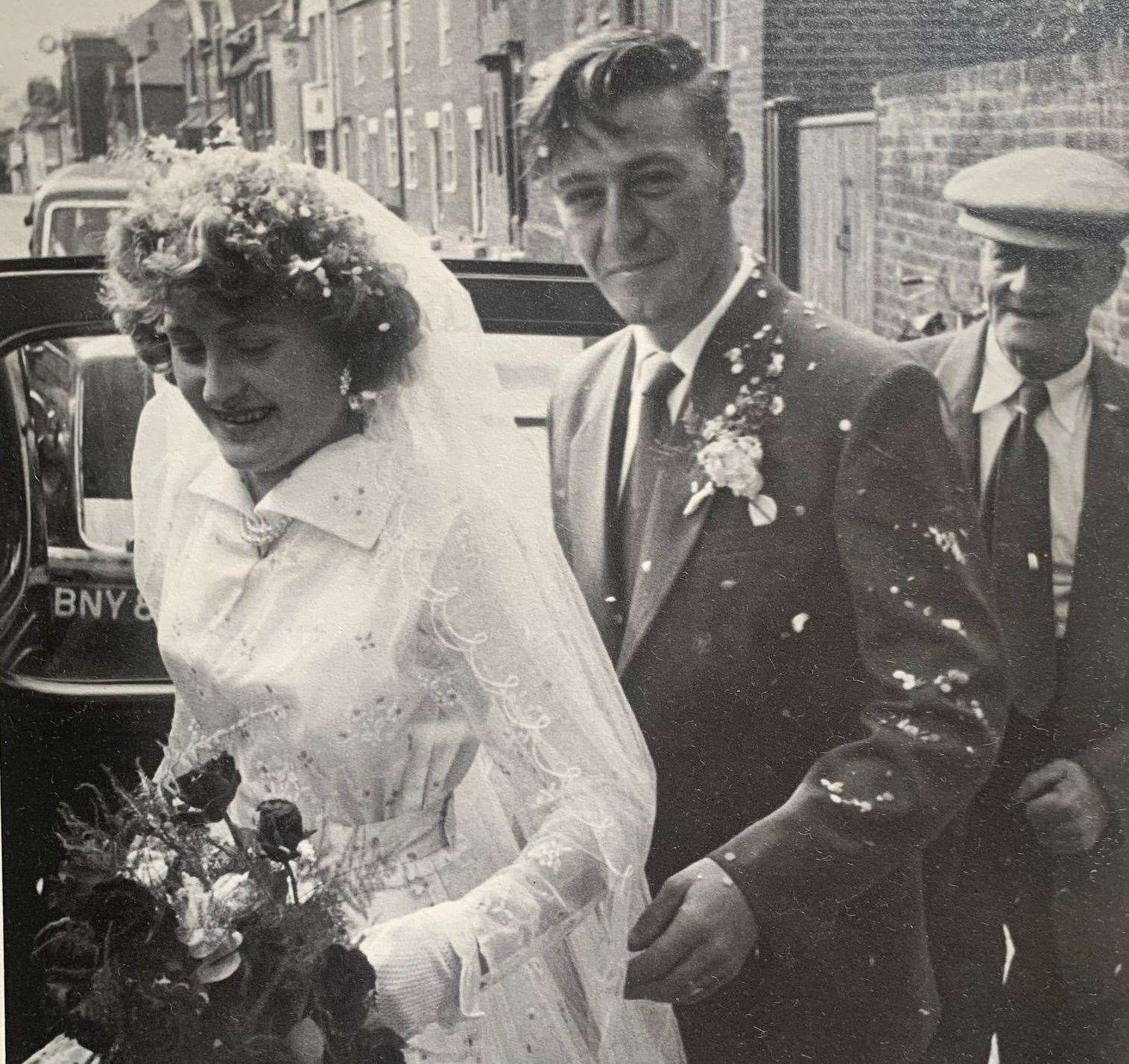 The couple got married on September 11, 1954. Picture: Jade Morley