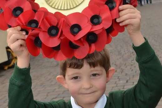 Primary school children formed an integral part of the day.