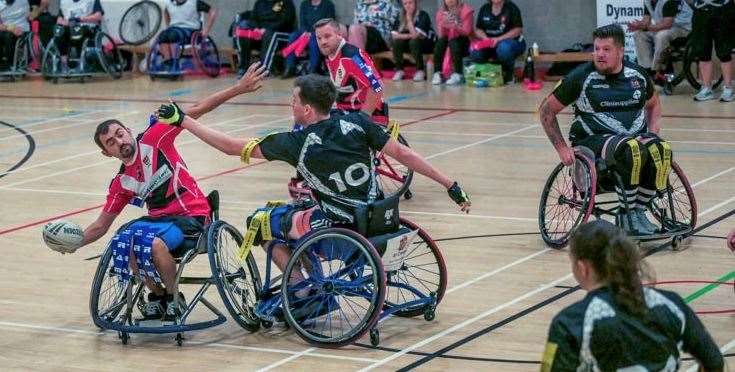 Gravesend Dynamite were in clinical mood in their semi-final win against Hereford Harriers. Picture: Trevor Patchett