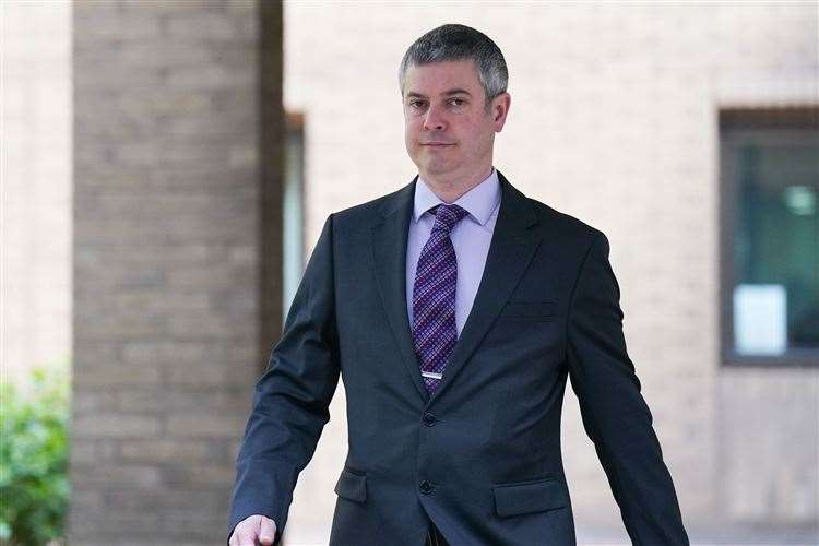 PC Matthew Peall has been found not guilty of miscondut in a public office. Picture: James Manning/PA