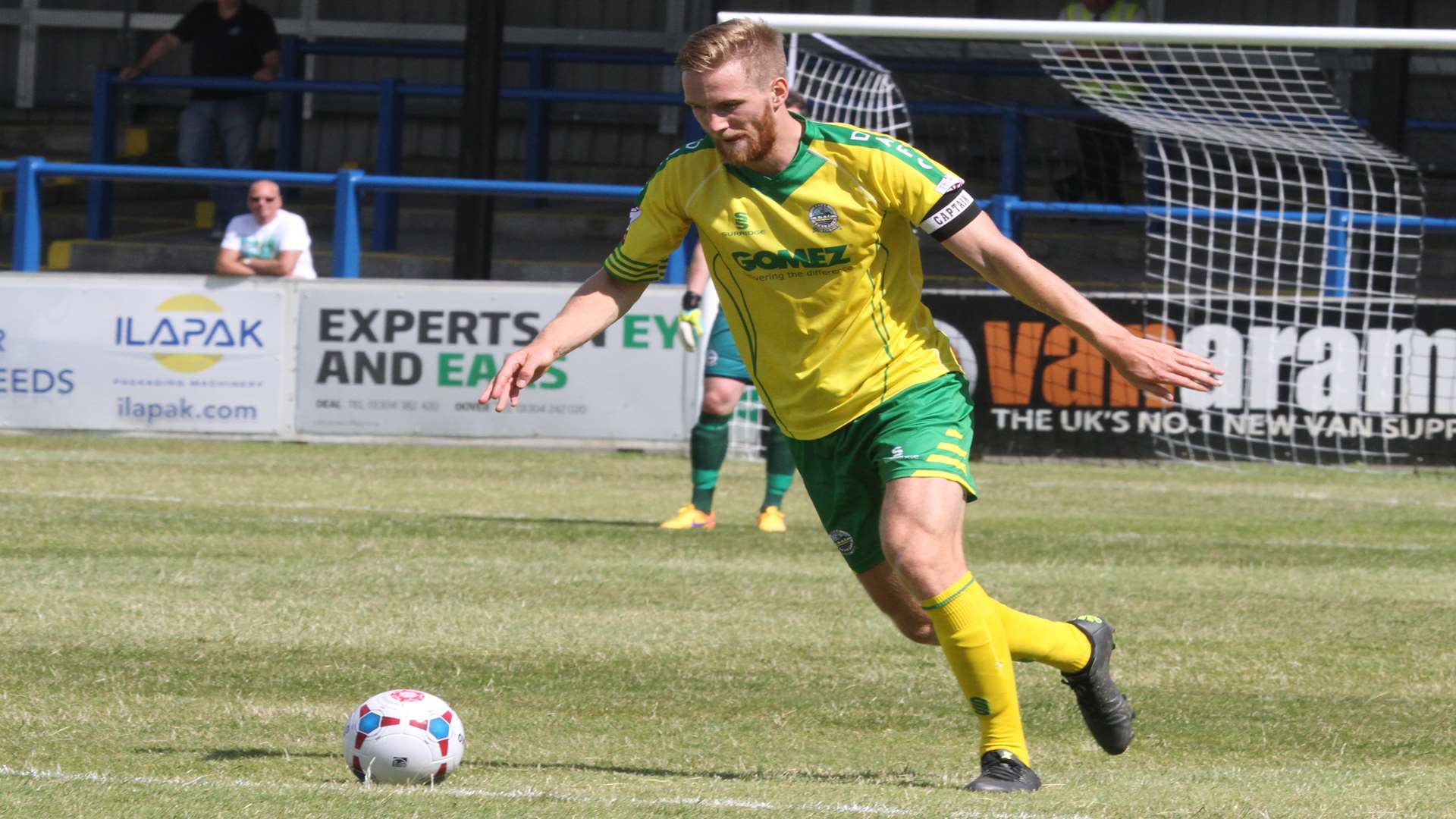 Dover captain Jamie Grimes Picture: Simon Harris