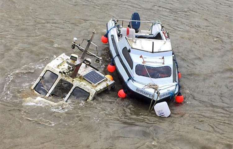 Folkestone has seen heavy wind and huge waves following Storm Ciarán. Picture: David Illsley