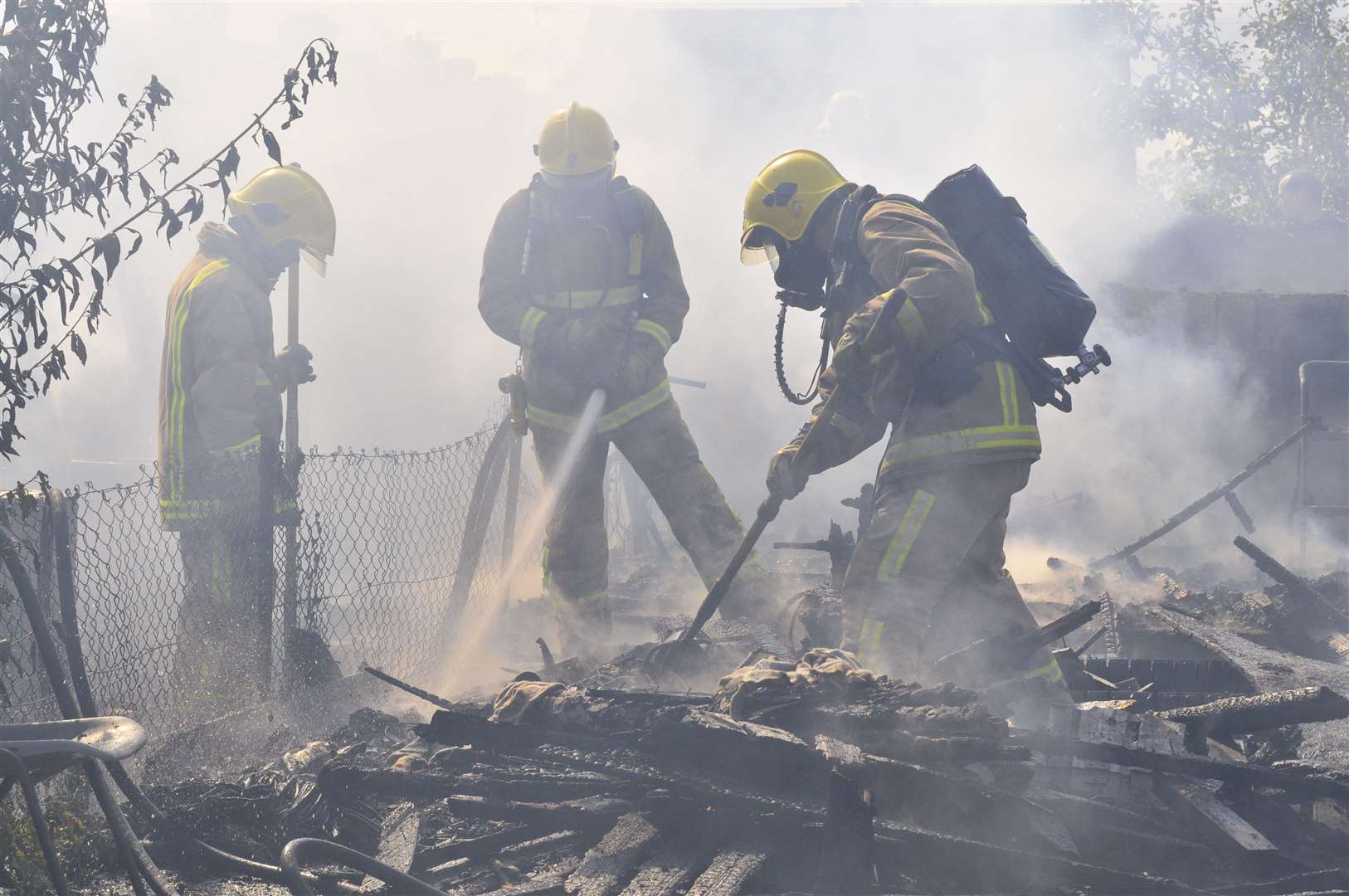 Dozens of staff at Kent Fire and Rescue are currently self-isolating