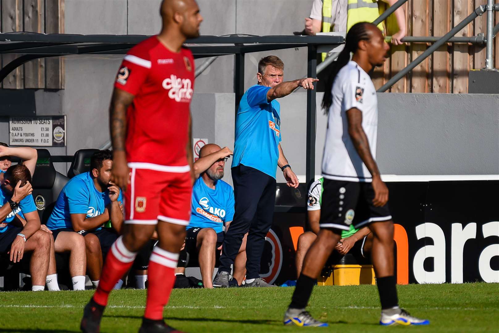 Dover manager Andy Hessenthaler. Picture: Alan Langley