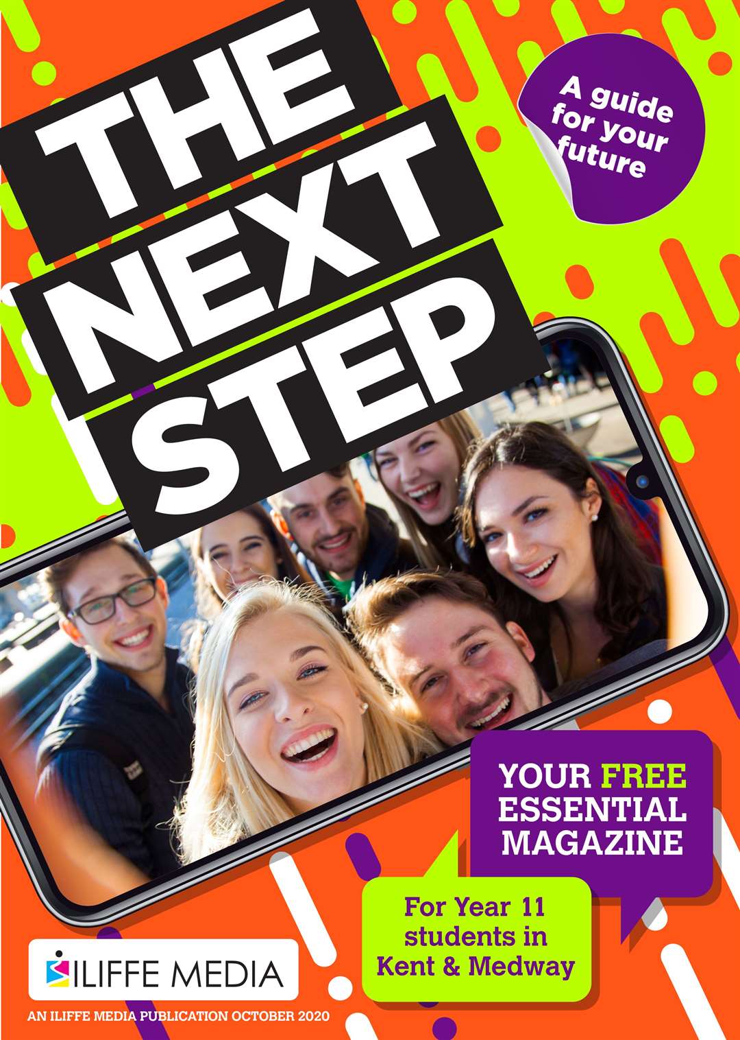 This year's Next Step glossy magazine is free and will be available at schools across Kent and Medway