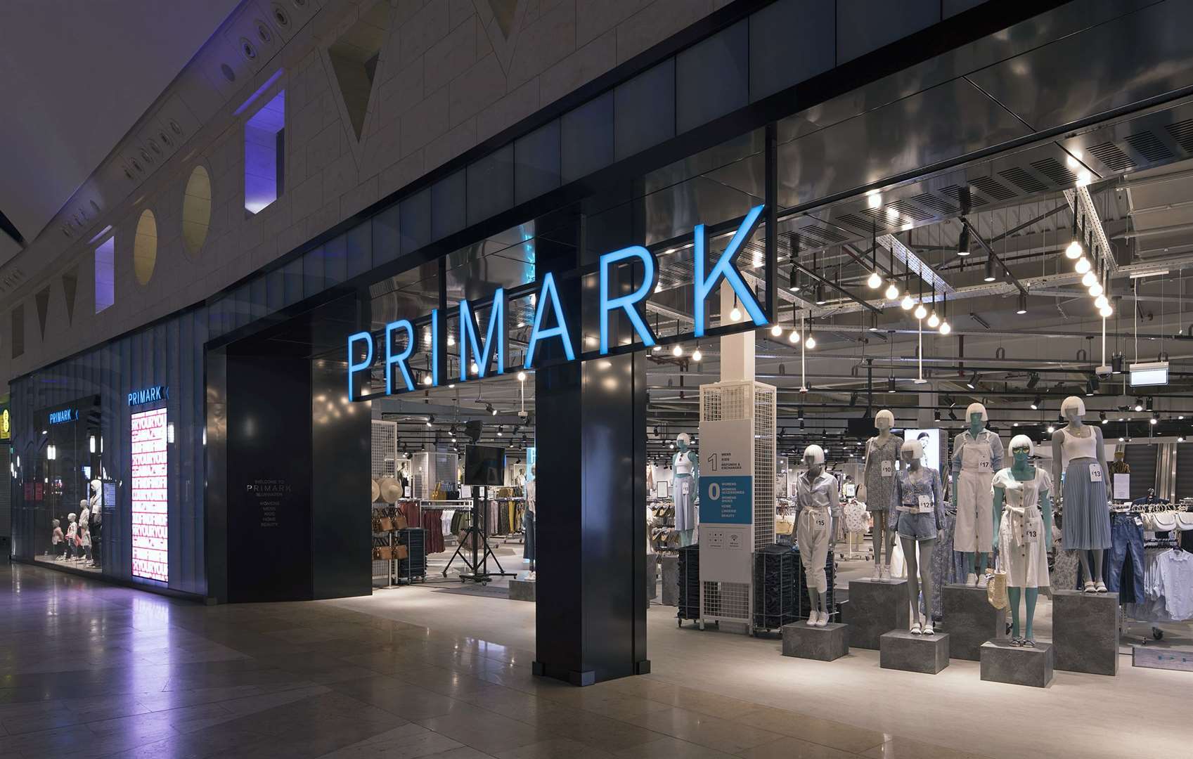 The Primark store at Bluewater