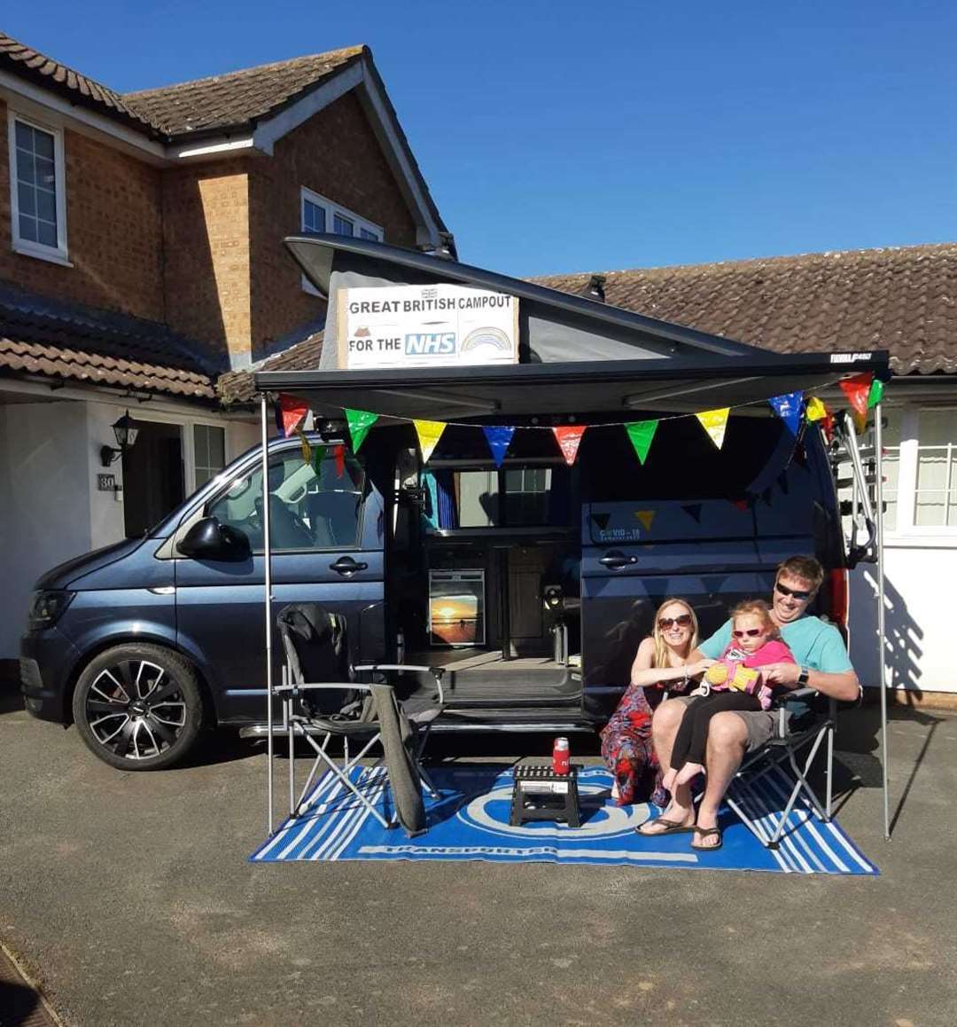 Nick McDonald's Great British Campout for the NHS on his drive is a runner-up