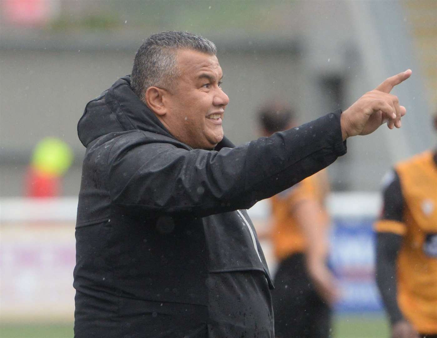 Maidstone United manager Hakan Hayrettin Picture: Chris Davey