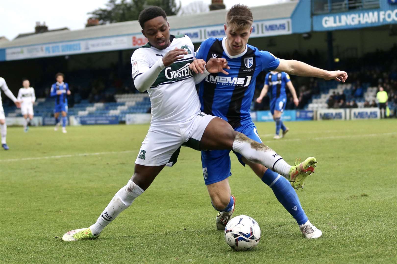 Defender Jack Tucker in action for Gillingham last season. Picture: KPI