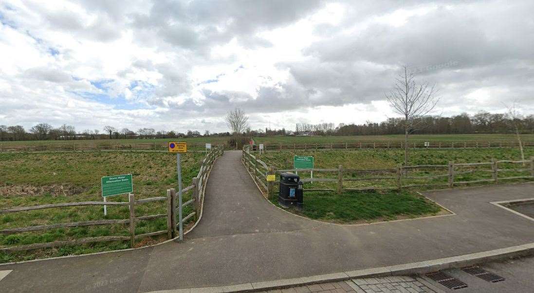 The victim was walking near Burgess Drive in Tenterden when the sexual assault took place. Picture: Google