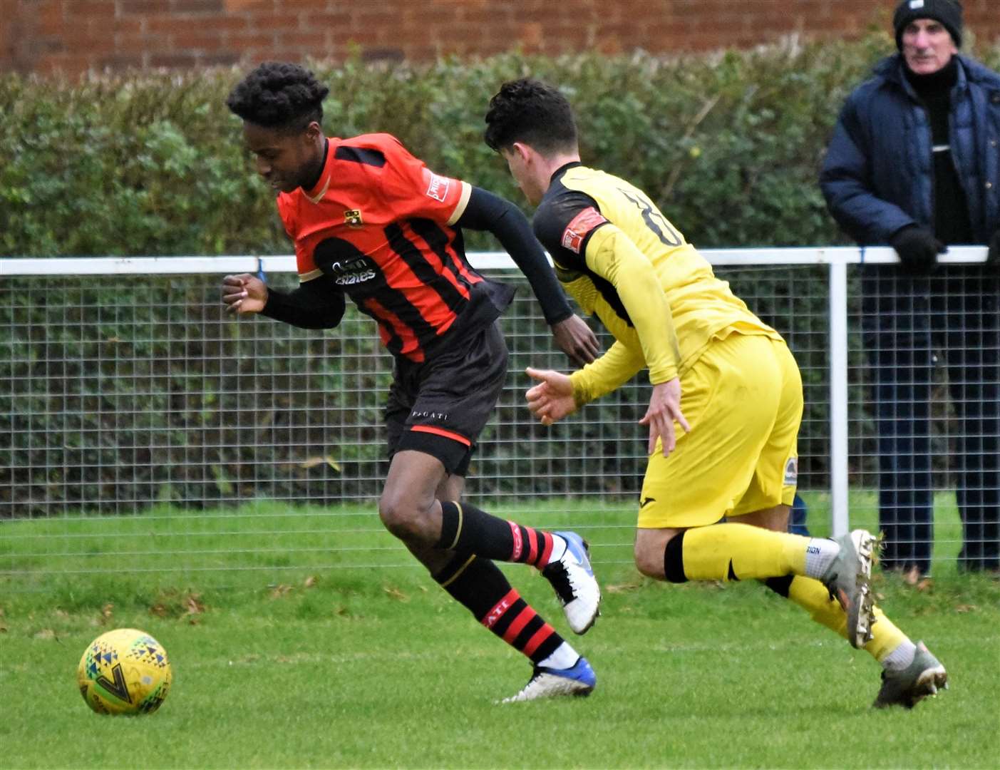 Sittingbourne lost 1-0 at home to Chichester on Saturday Picture: Ken Medwyn