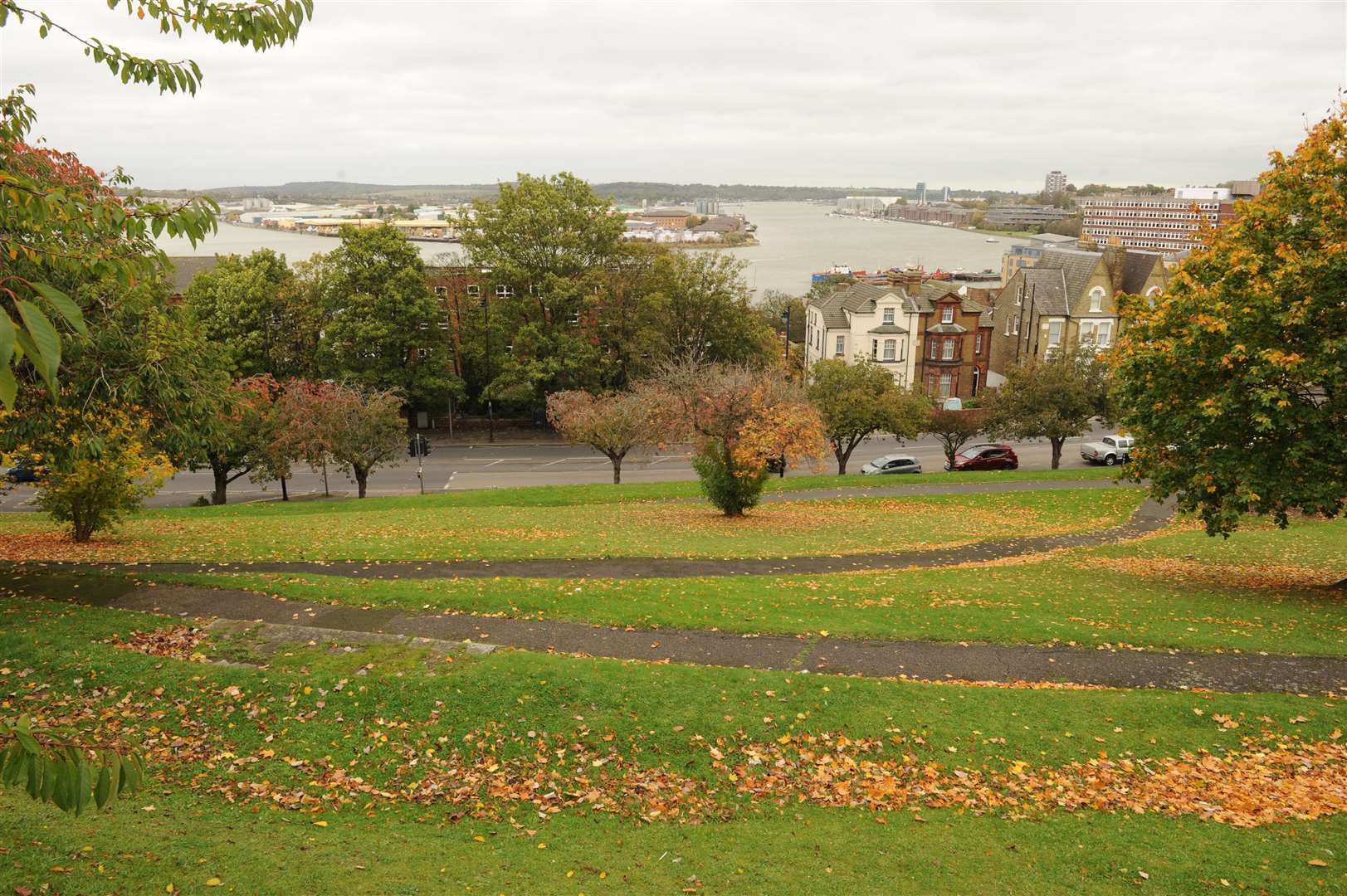 The incident took place in the skate park at Jacksons Fields. Picture: Steve Crispe