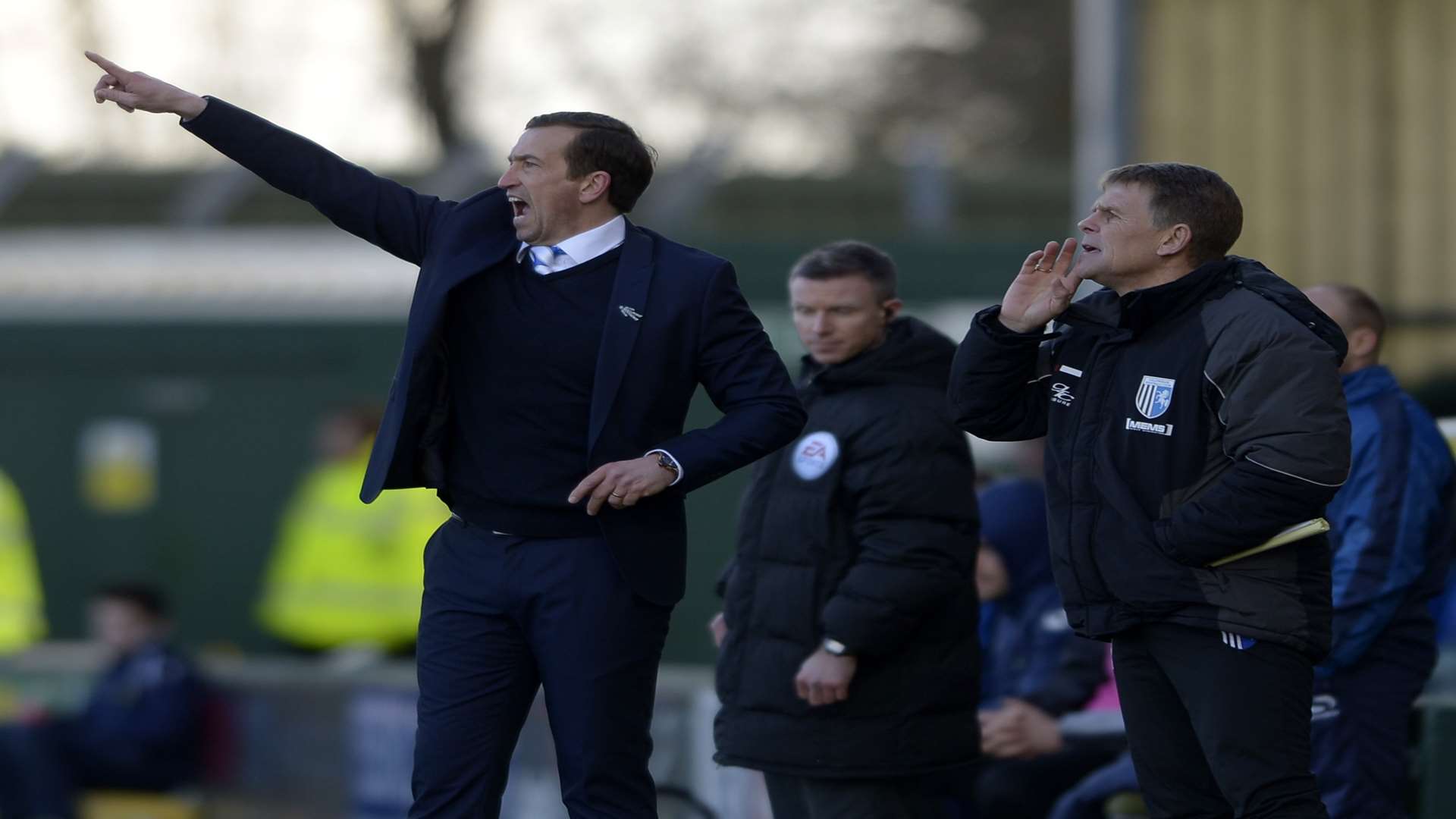 Gills boss Justin Edinburgh Picture: Barry Goodwin