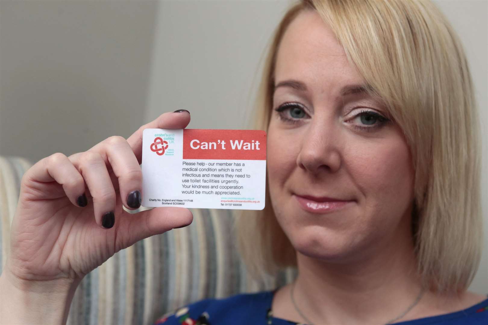 Crohn’s disease sufferer, Lucy Barber, was not allowed to use the toilet in the Crab and Winkle restaurant. Picture: Martin Apps