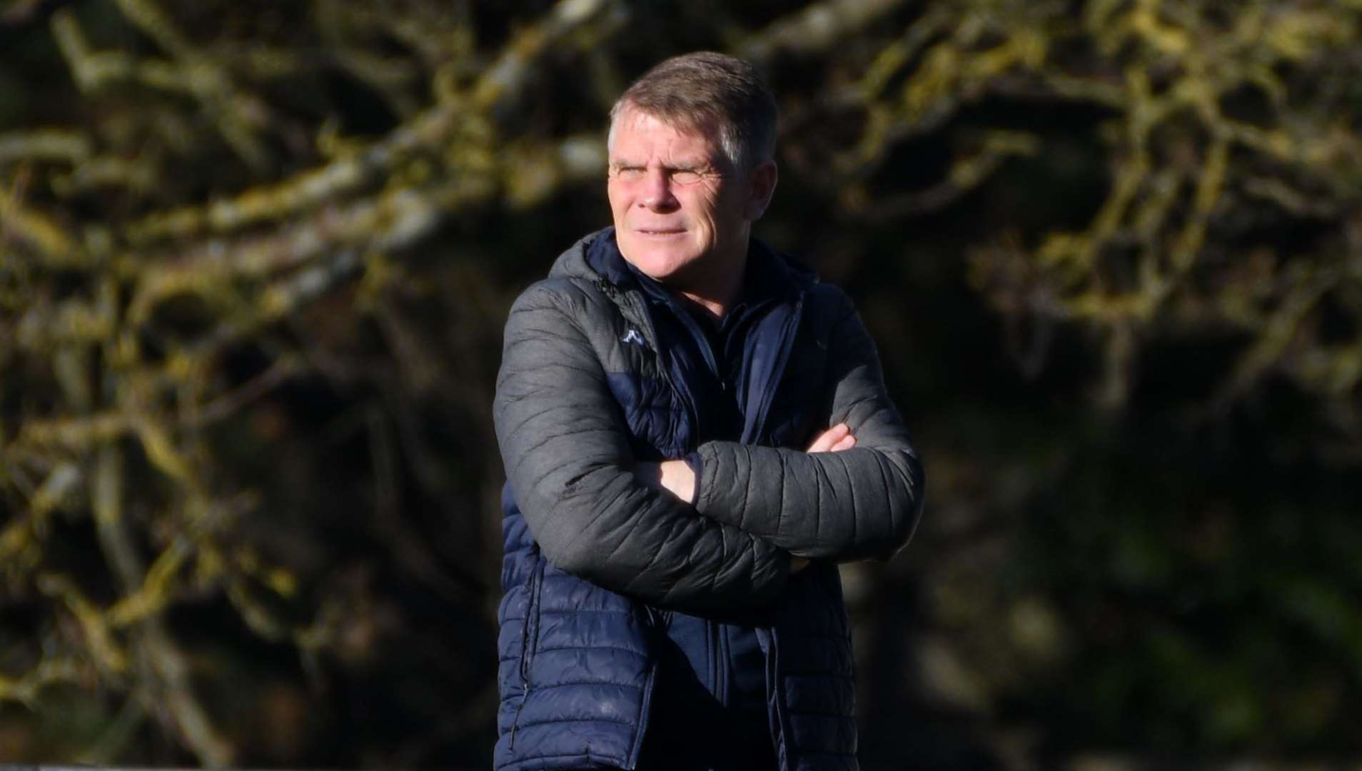 Dover manager Andy Hessenthaler. Picture: Barry Goodwin