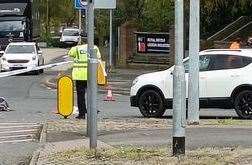 A man in his 20s remains in critical condition after he was flown to hospital following a collision in Aylesford