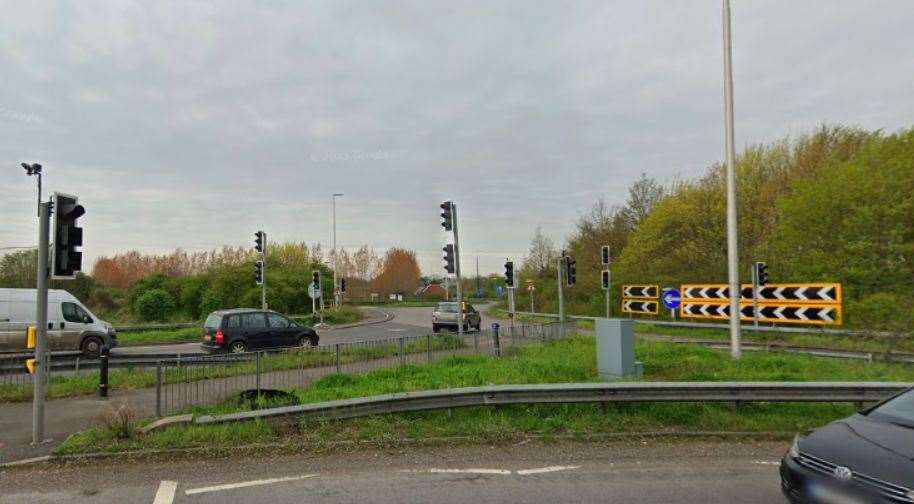 Brenley Corner at Boughton-under-Blean. Picture: Google