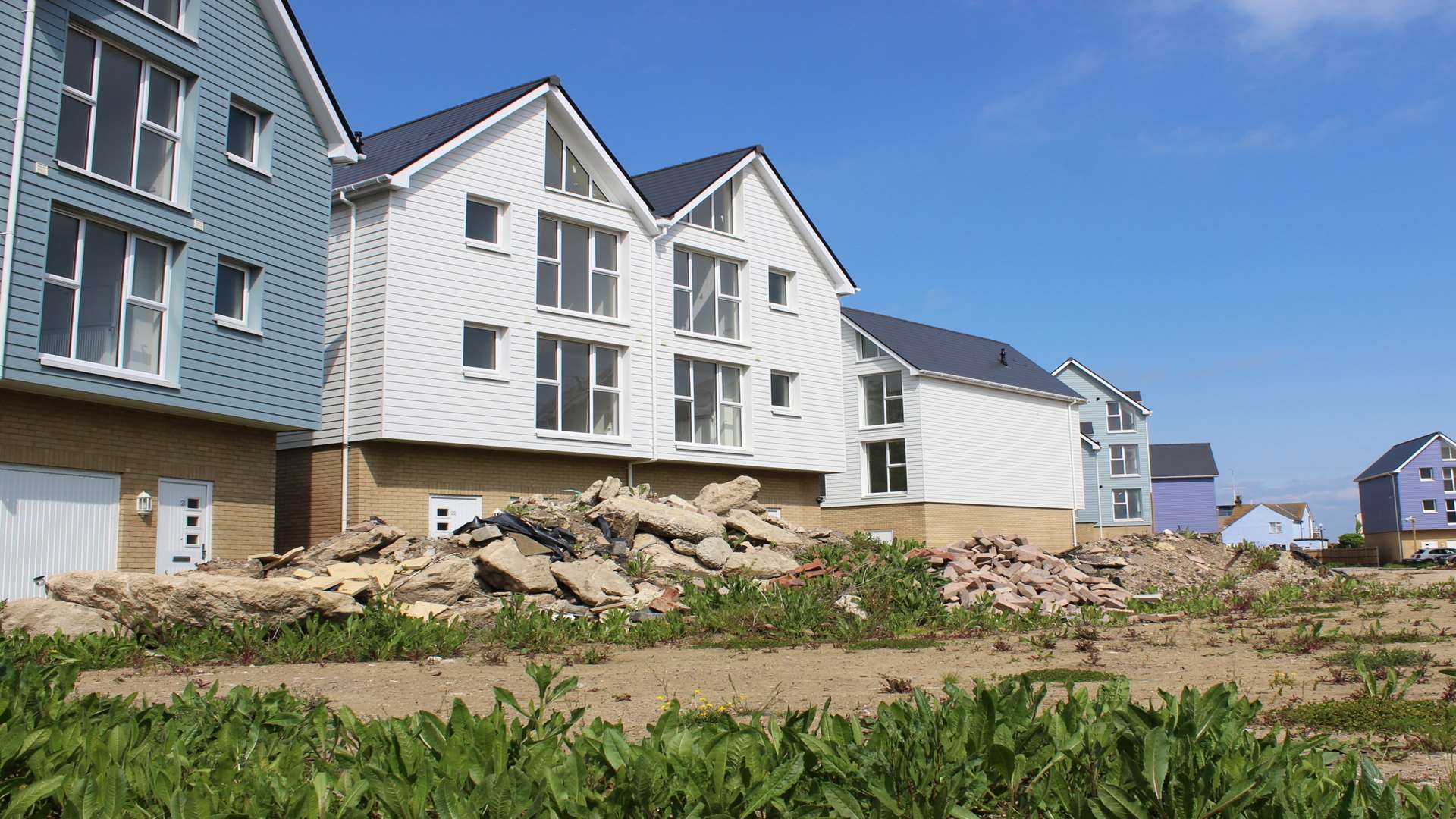 The ghost houses of Sheppey have not been lived in for more than a year