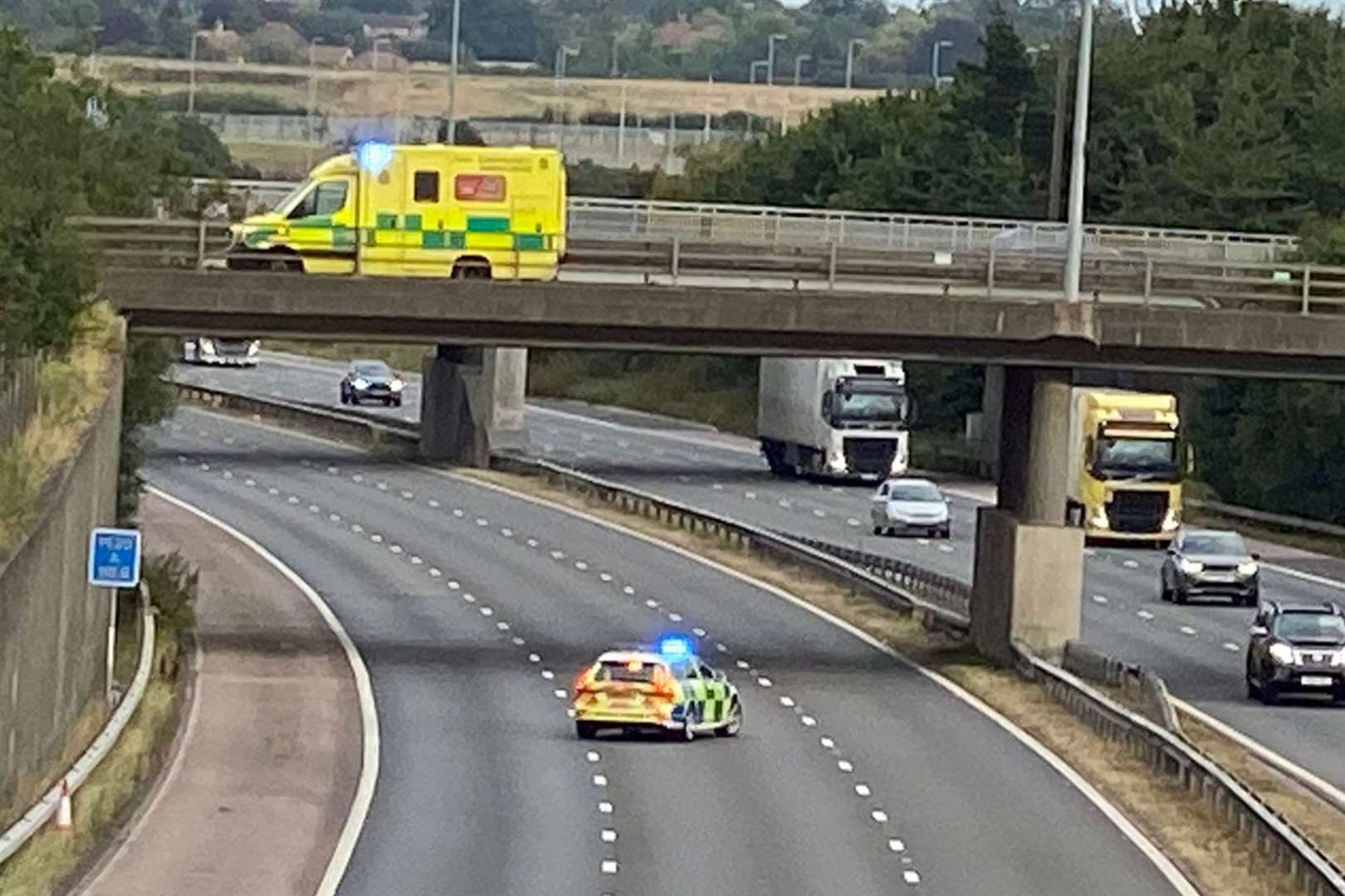 Police at the scene. Picture: Barry Goodwin