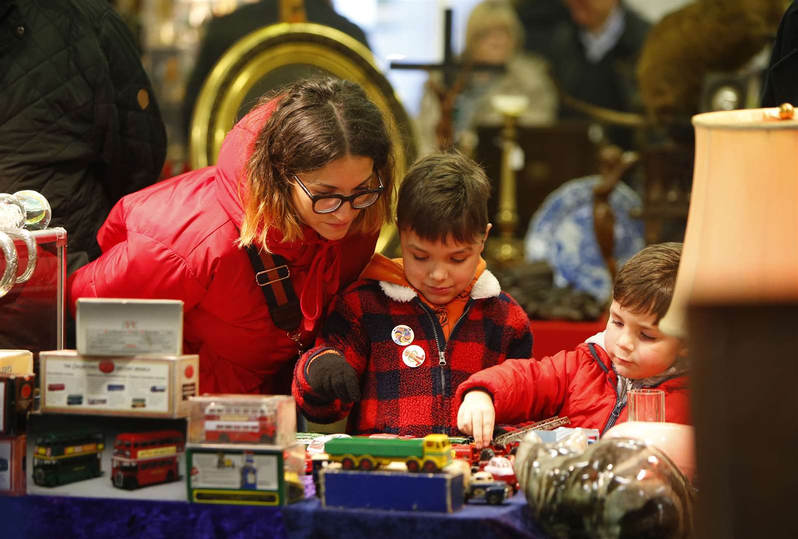 The fair has more than 300 stalls for visitors to browse. Picture: Andy Jones