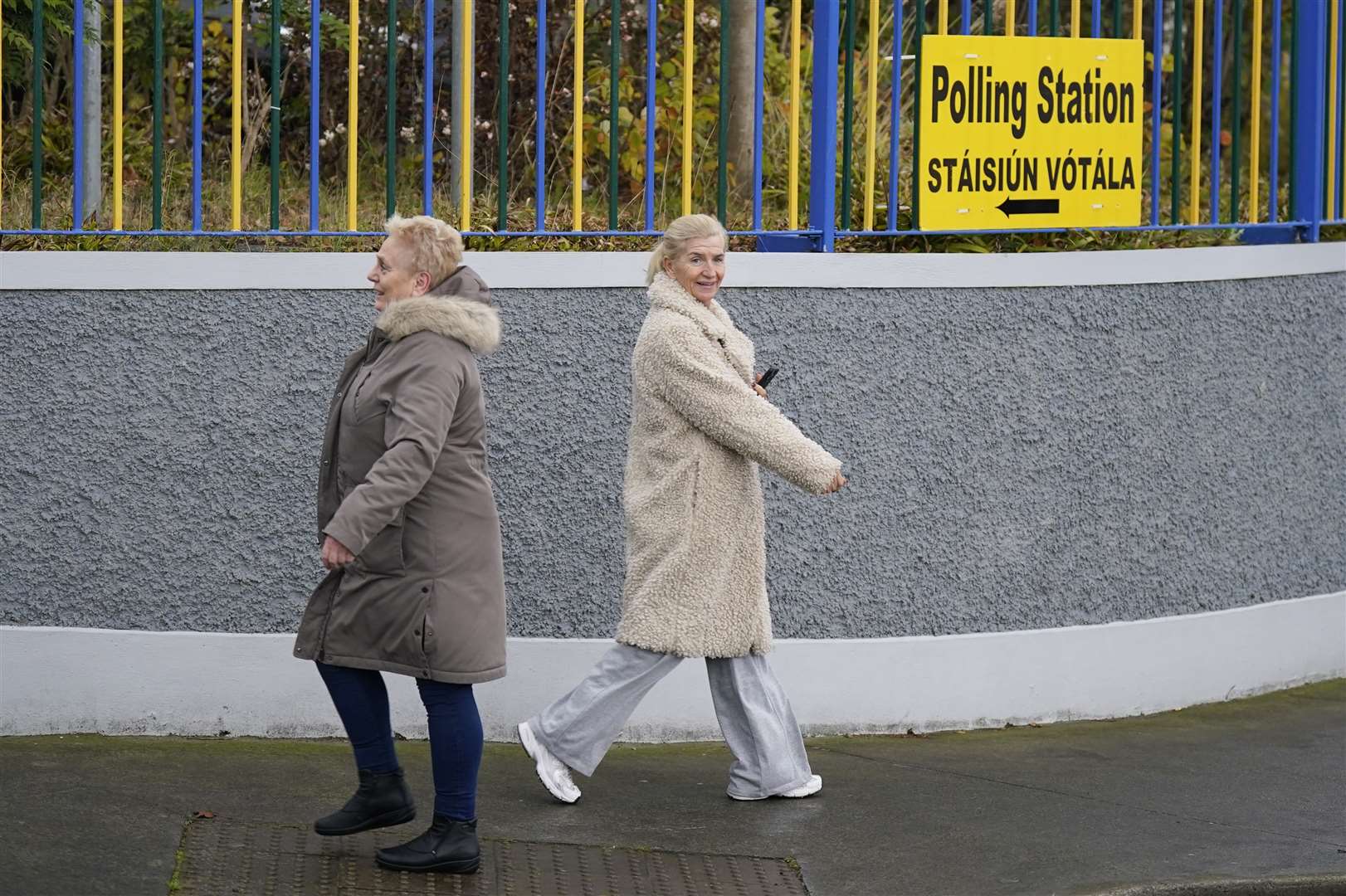 The polls opened at 7am and will close at 10pm (Niall Carson/PA)