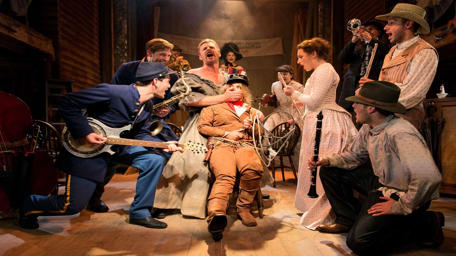 Jodie Prenger stars in Calamity Jane