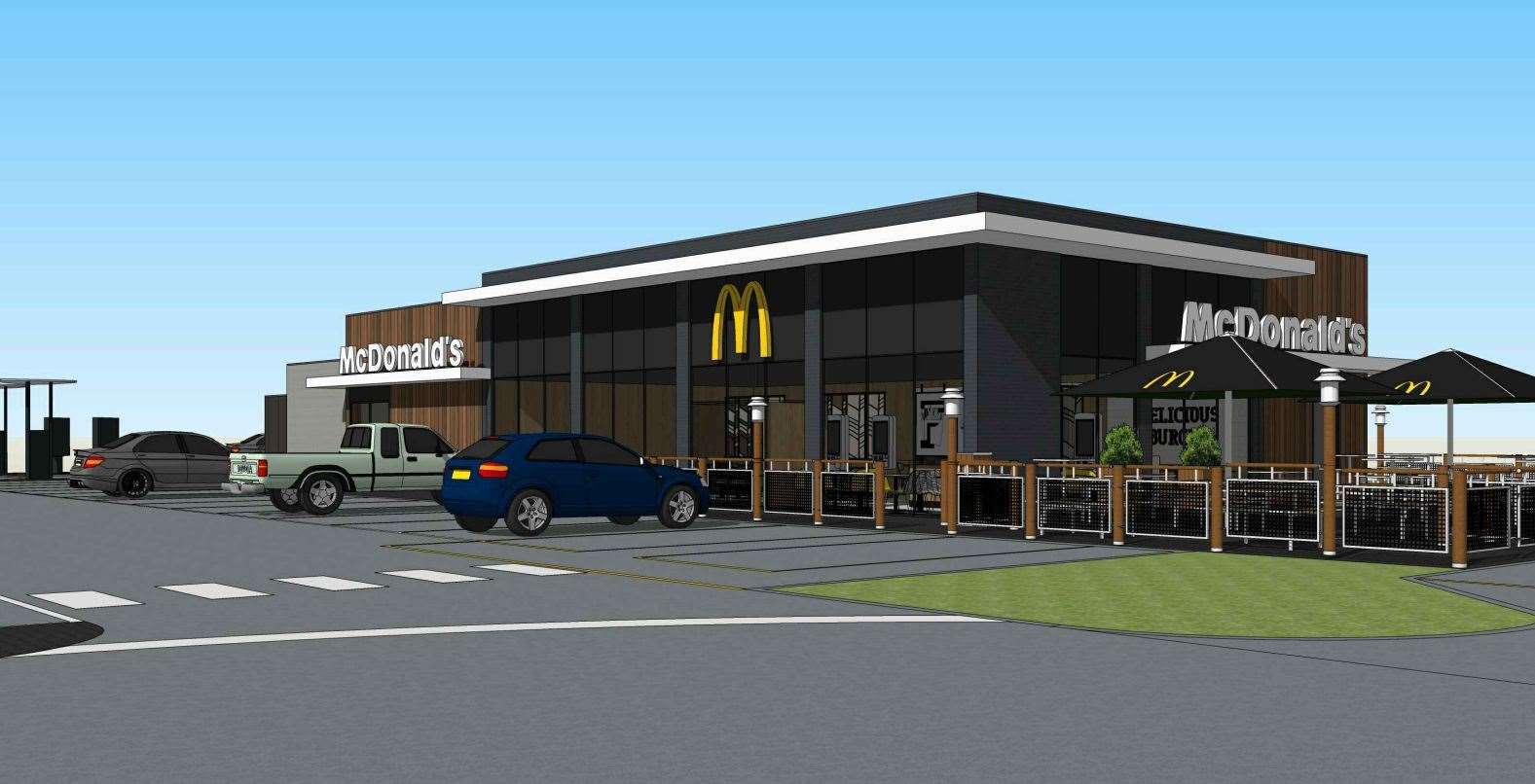 The new McDonald’s drive-thru will create up to 65 jobs. Picture: McDonald's