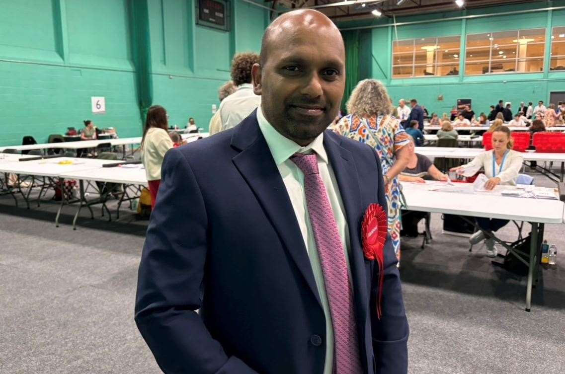 The new MP for Ashford, Sojan Joseph