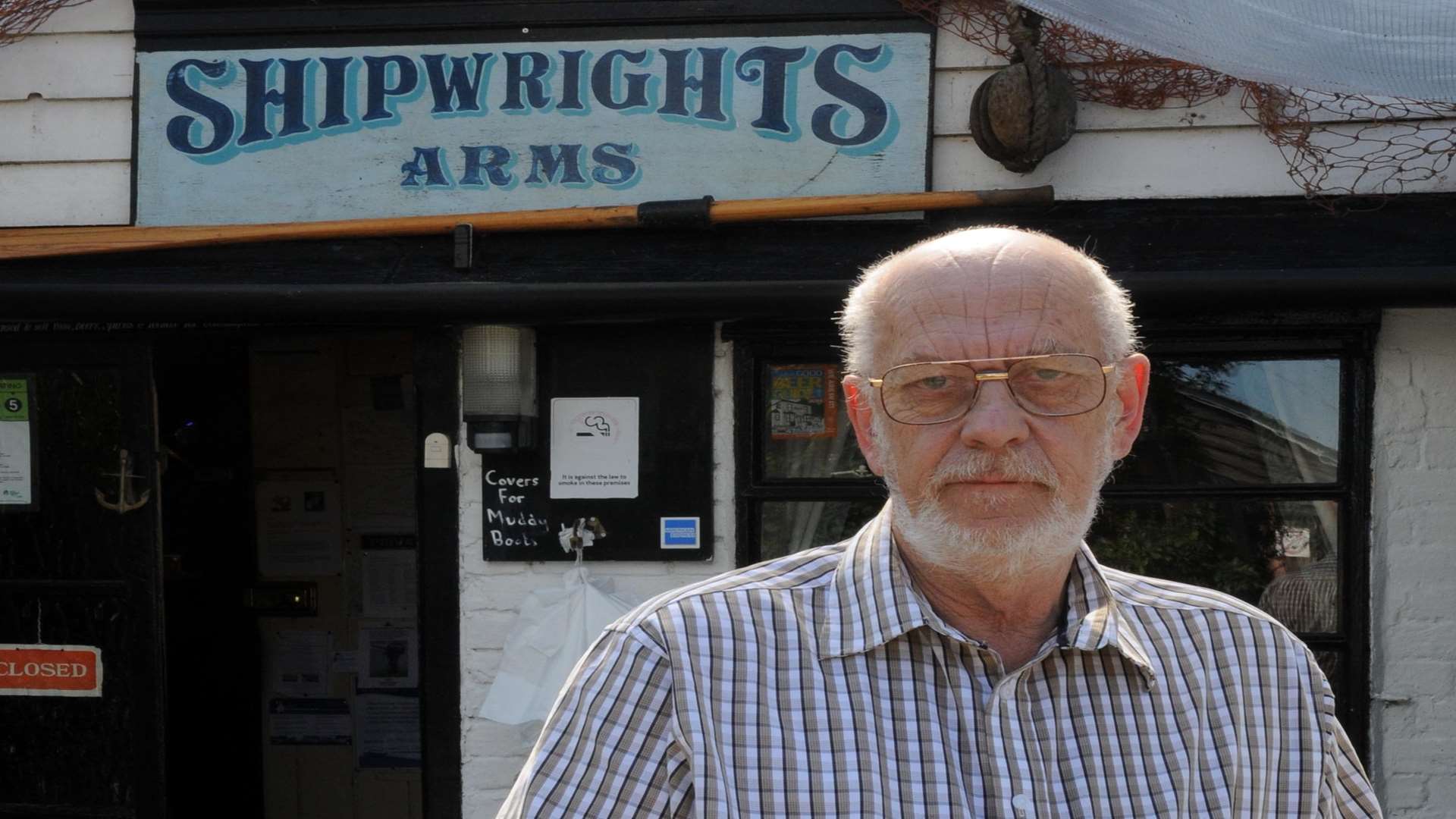 Landlord of the Shipwrights Derek Cole