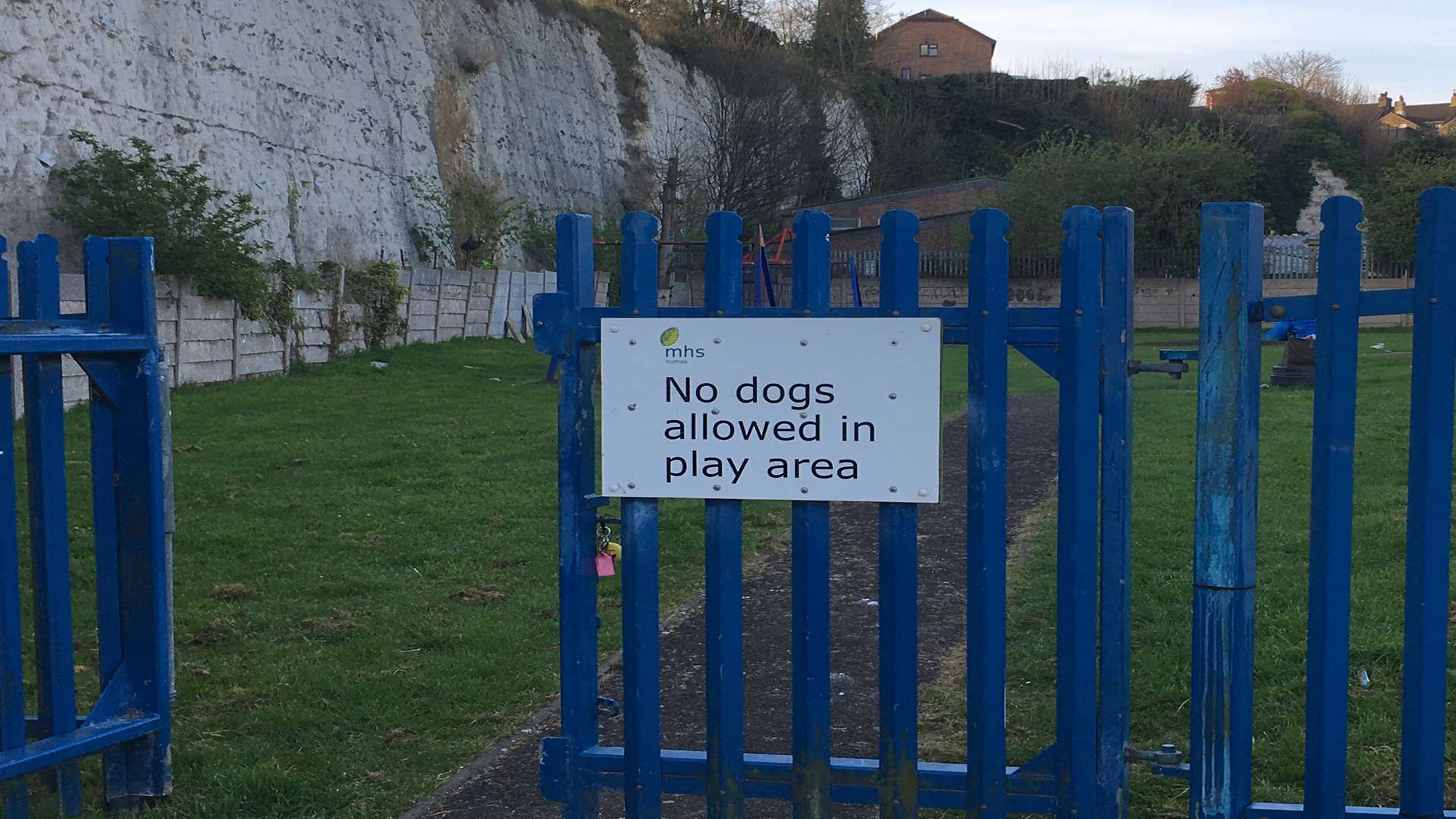 The play area in Jenkins Dale