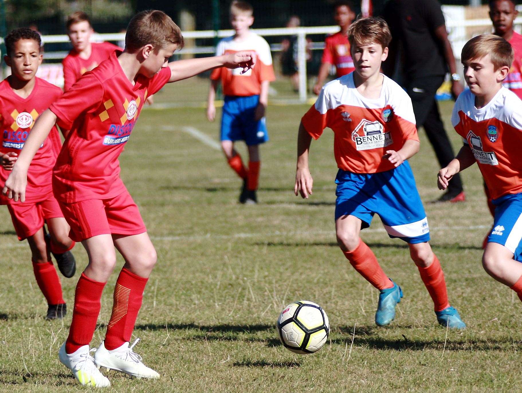 Punjab United and Cuxton 91 Crusaders go head-to-head Picture: Phil Lee