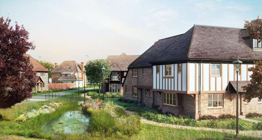 The Orchard Gate development near East Malling