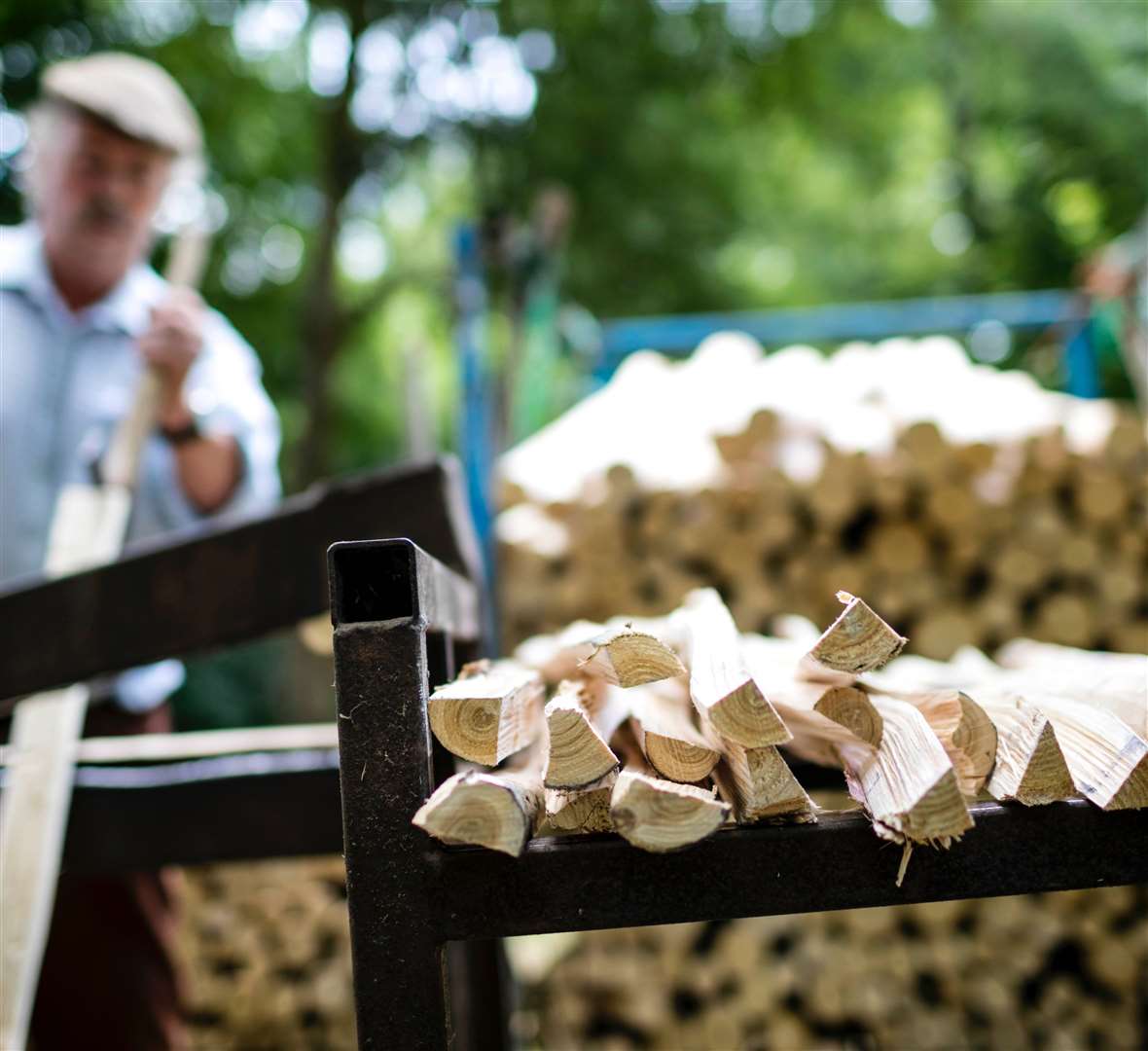 Palemaking at the Kent County Show Picture: Thomas Alexander