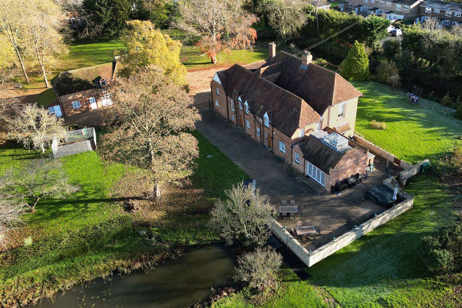 The home of Hannah Ingram-Moore in Marston Moretaine, Bedfordshire (Joe Giddens/PA)