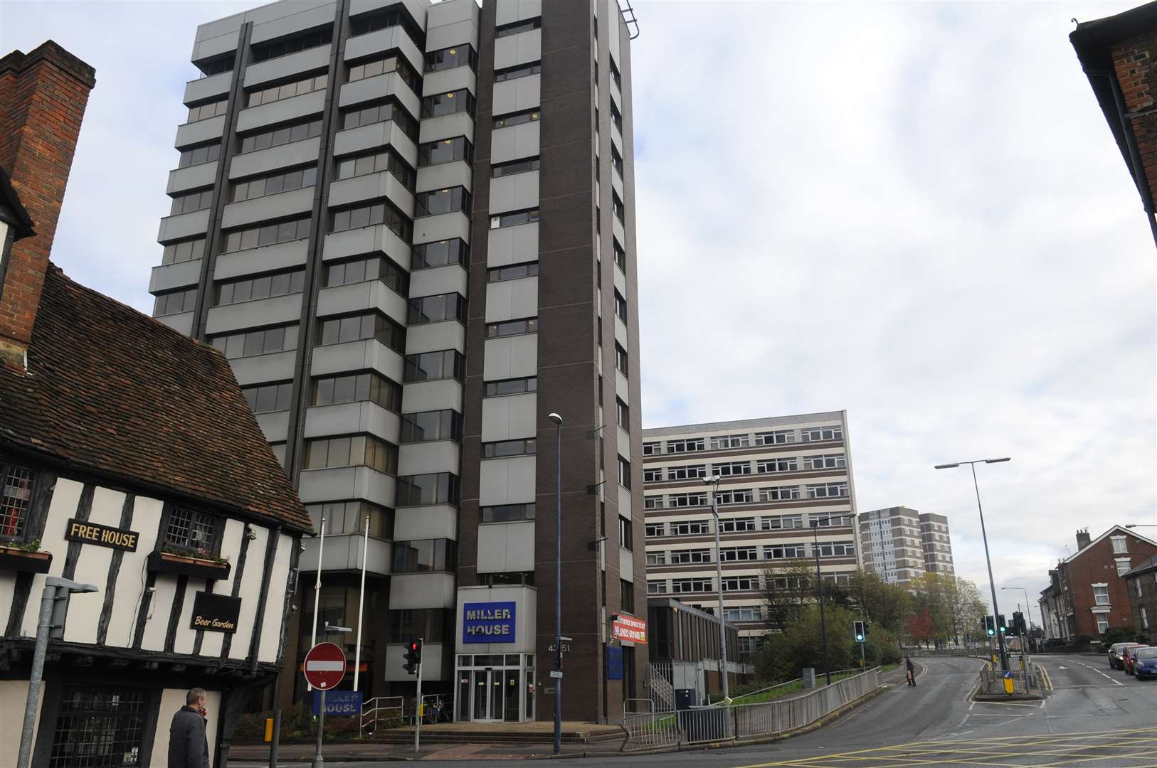 Miller House before it was converted into flats and its name changed to Miller Heights