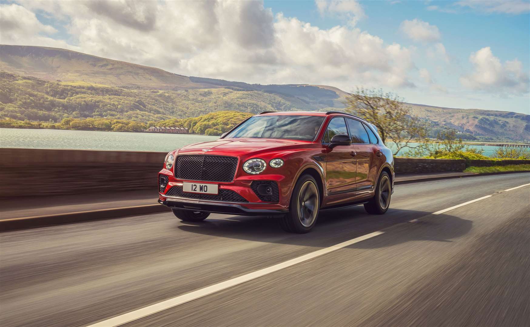 The Bentley Bentayga S is available with a 2.9-litre V6 hybrid powertrain