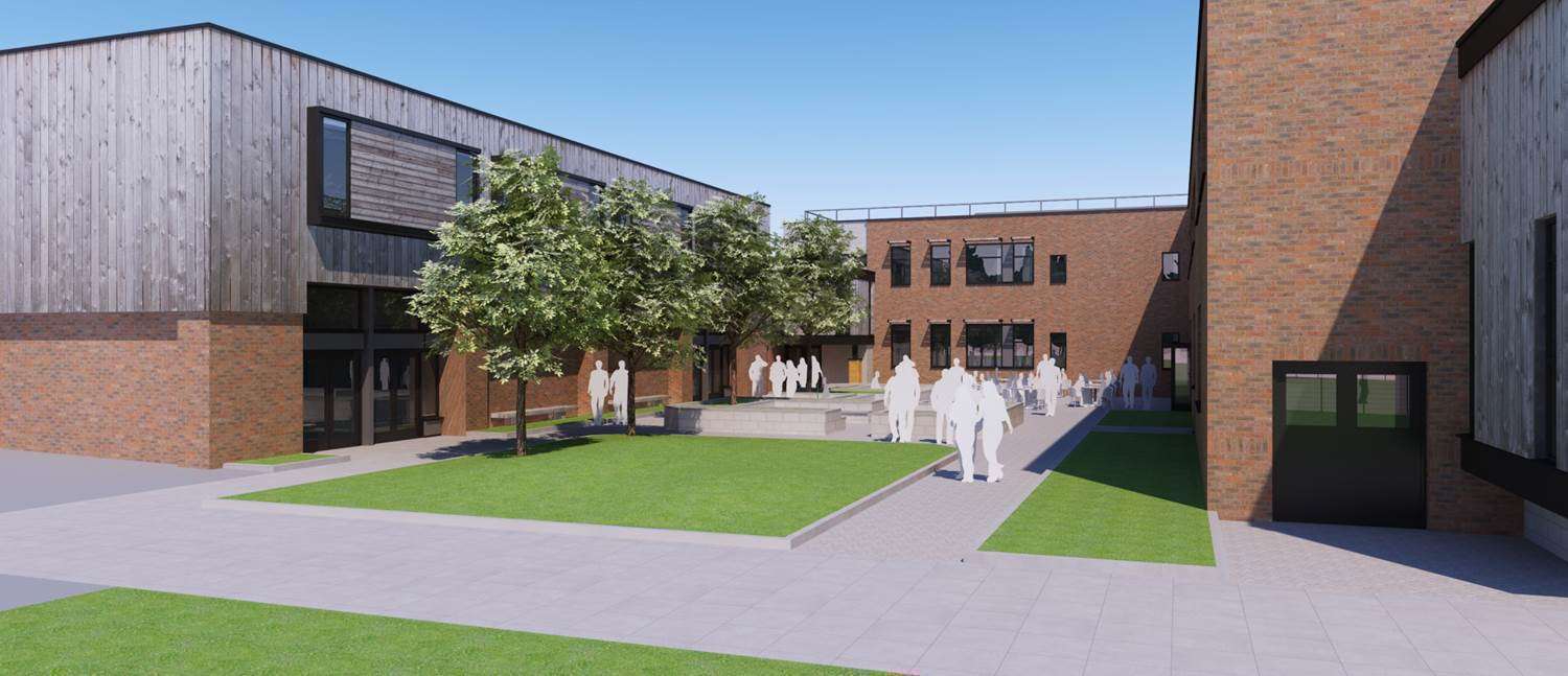 Construction of the Hadlow Rural Community School, which will be located in the Hadlow College estate, will begin next month