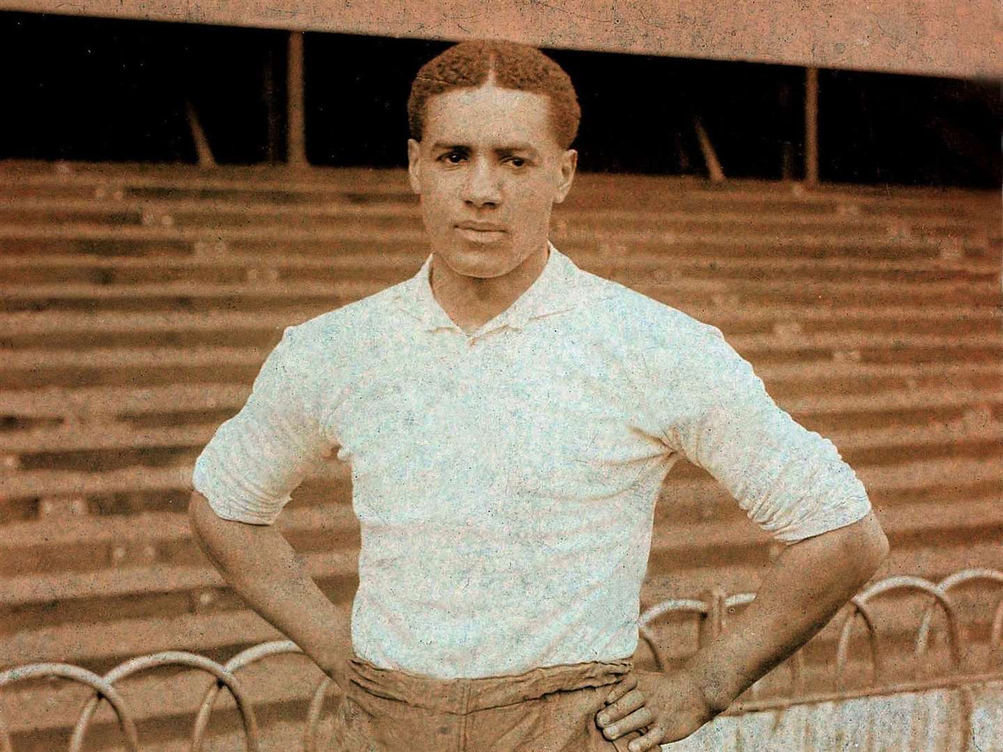 Walter Tull was born in Folkestone